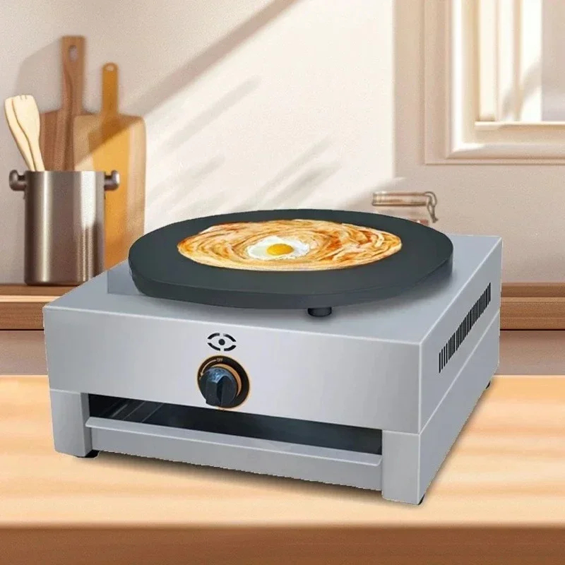 Crepe Maker Griddle - Plancha de gas comercial de 2800Pa