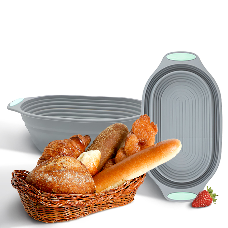 Crepe Maker Griddle - Cesta de Fermentación de Pan Plegable