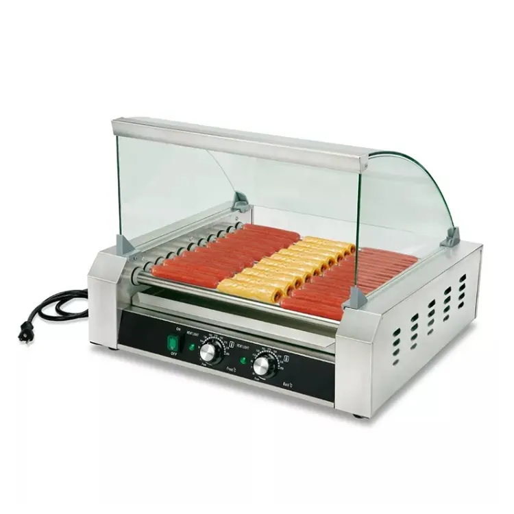 Hot Dog Roller Grill - Perro caliente 11 rodillo 27 perros