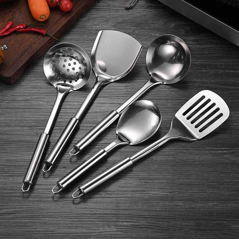 Commercial Kitchen Cooking - 5 unids/set de espátula práctica de