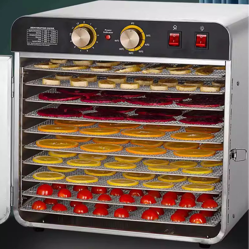 Commercial Food Dehydrator - Deshidratador de Alimentos de Acero Inoxidable