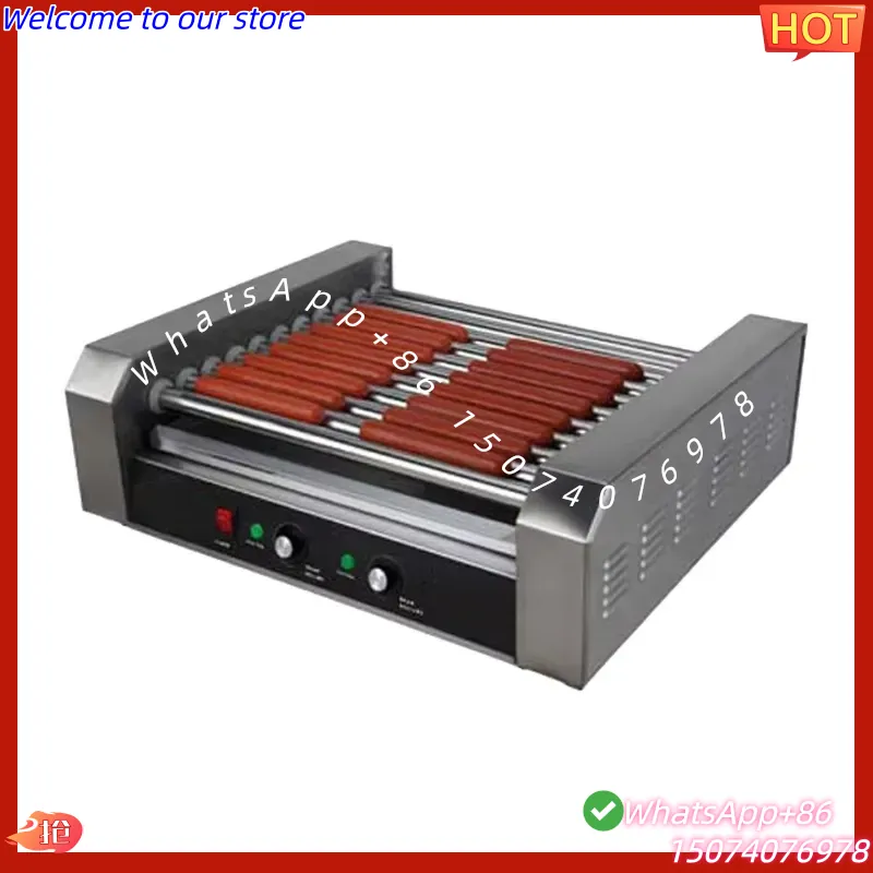 Hot Dog Roller Grill - Máquina Automática para Asar Salchichas y