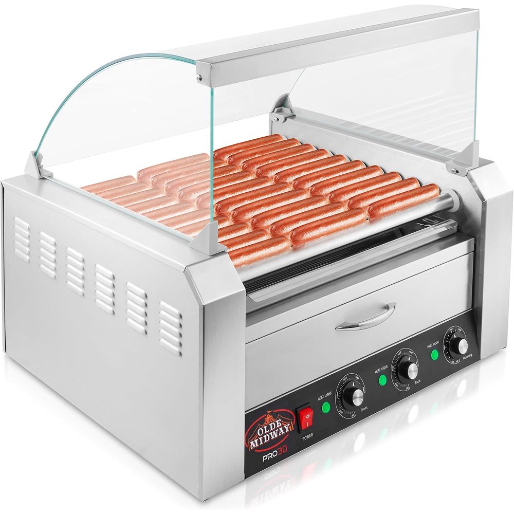 Olde Way Electric 30 Parrilla  - Hot Dog Roller Grill reseña y precio