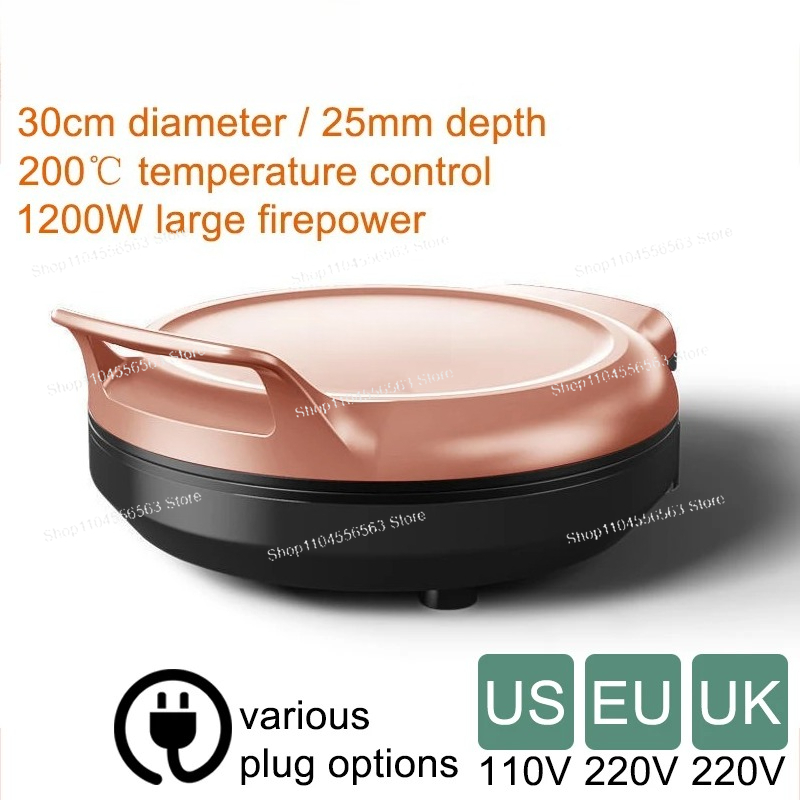 Máquina eléctrica para hacer t - Crepe Maker Griddle reseña y precio