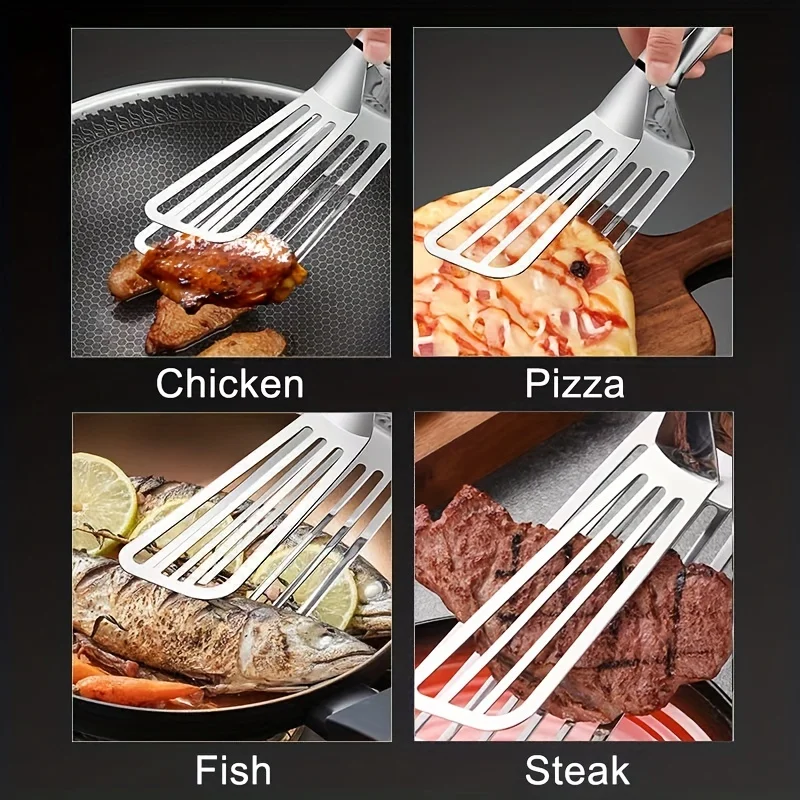 Espátula de Doble Cara de Acer - Commercial Kitchen Use reseña y precio