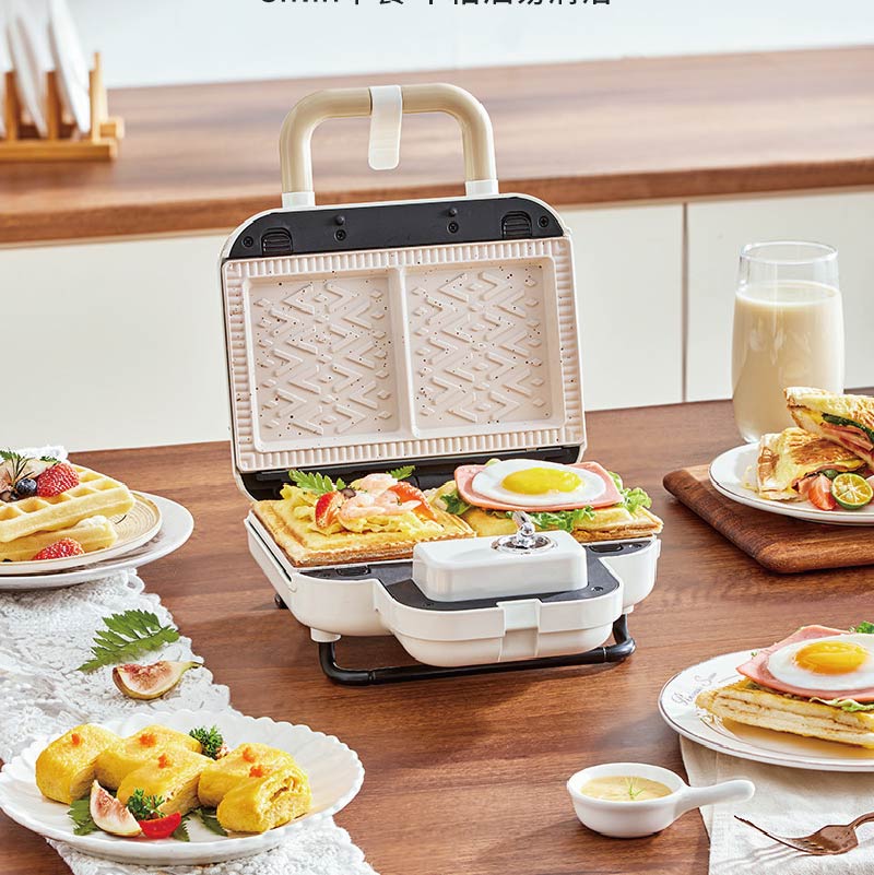 Sandwichera eléctrica multifun - Waffle Maker Commercial reseña y precio