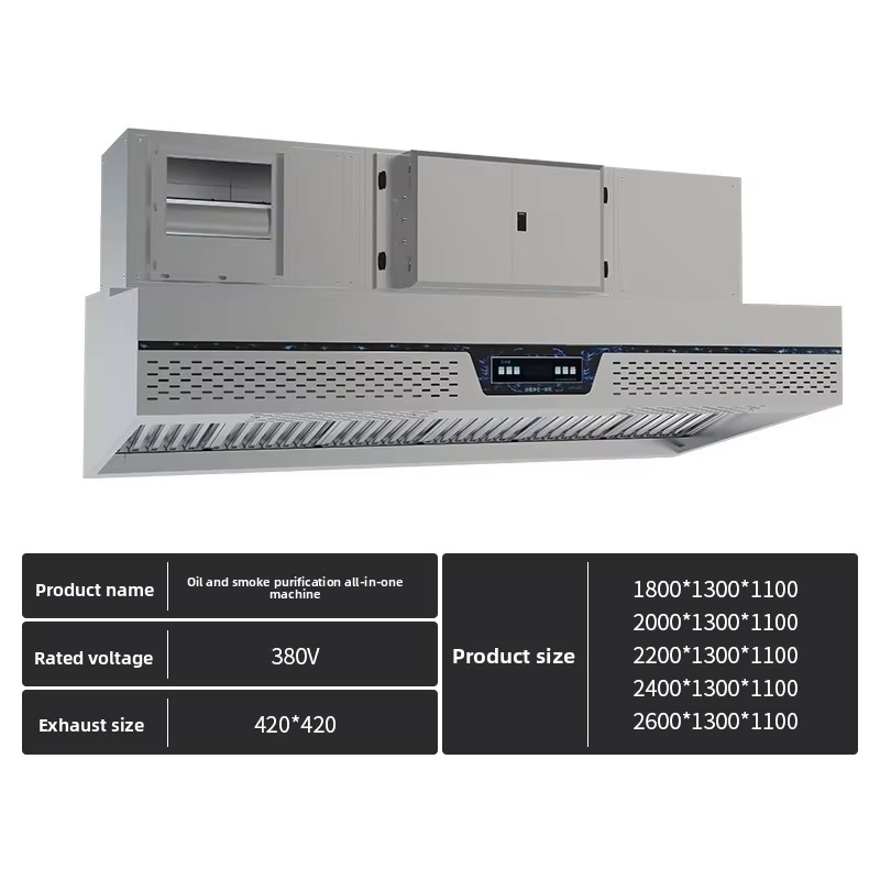 Campanas extractoras de acero  - Commercial Kitchen Exhaust Hood reseña y precio