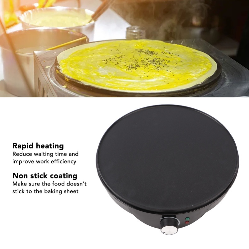 Plancha para Crepas Antiadhere - Crepe Maker Griddle reseña y precio