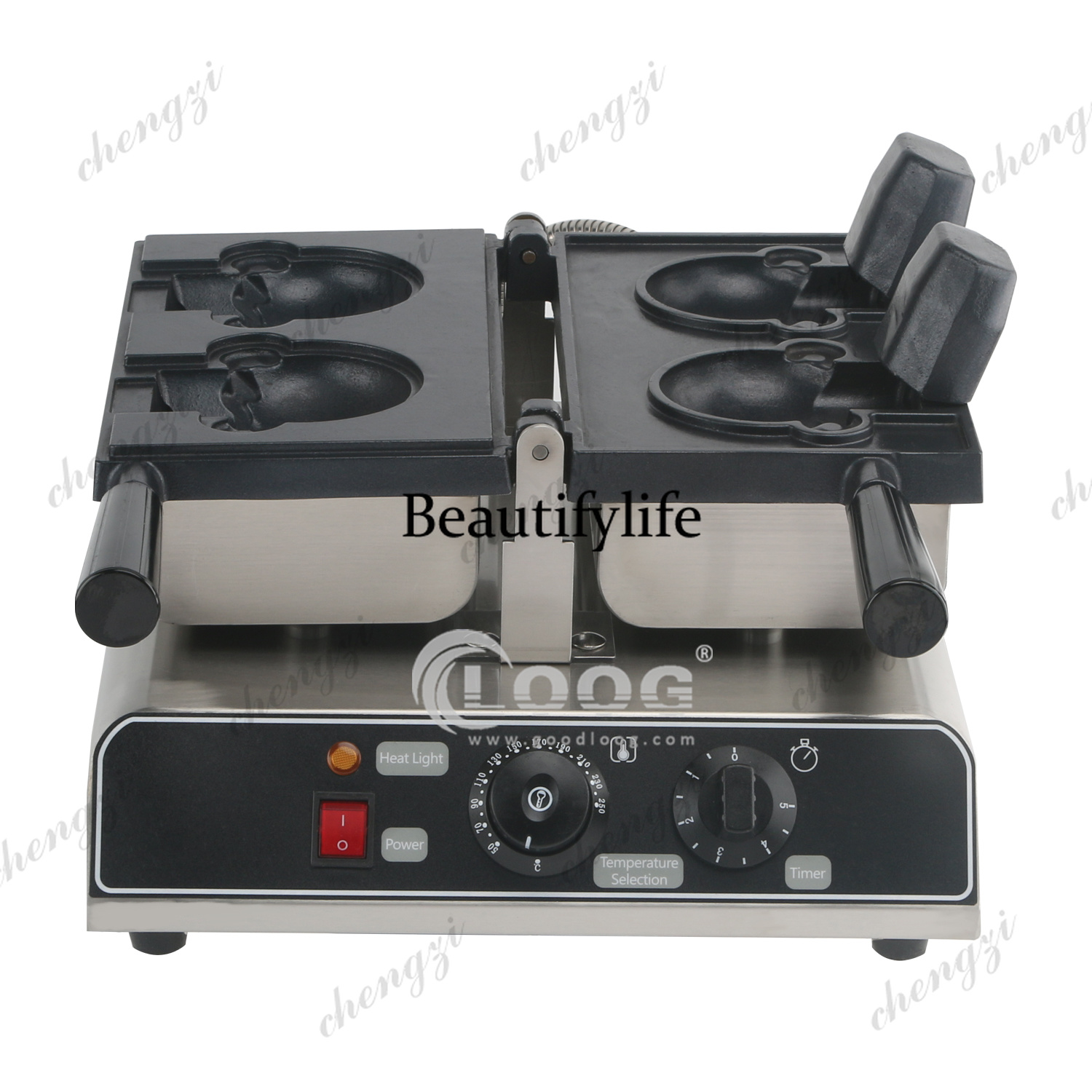 Equipo de Cocina Comercial par - Waffle Maker Commercial reseña y precio