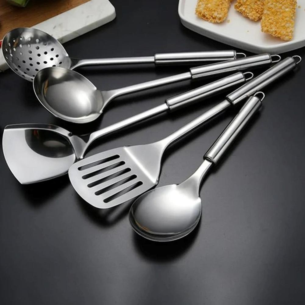 5 unids/set de espátula prácti - Commercial Kitchen Cooking reseña y precio