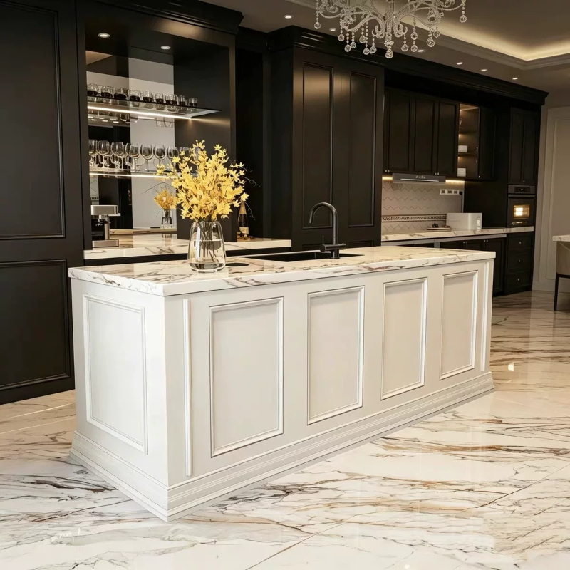 Muebles de restaurante nórdico - Commercial Kitchen Paint reseña y precio