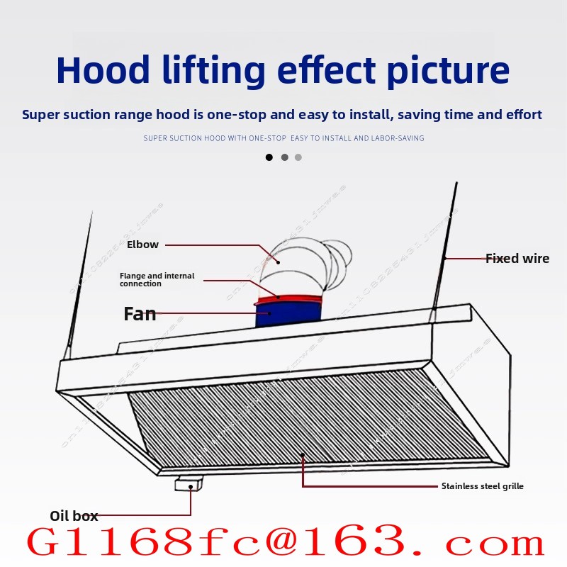 Campana Extractora de Acero In - Commercial Kitchen Exhaust Hood reseña y precio